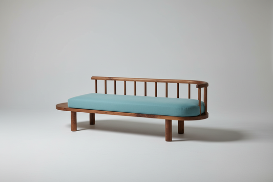 Asymmetric Spindle Daybed